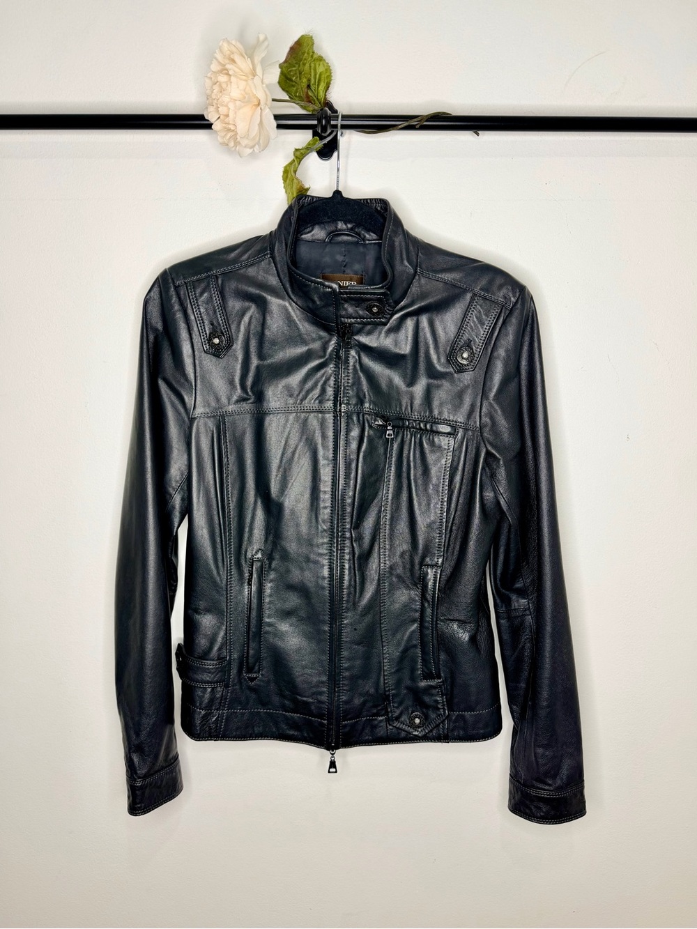 Danier Leather Vintage 90’s Moto Jacket